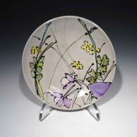 Floral Plate by Wynne Wilbur