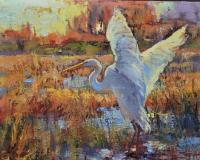 The Joy of the Great Egret by Doloris Pederson