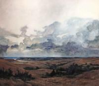White Sky, Tuttle Creek II by Barbara Waterman-Peters