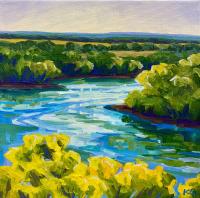 Overlook - Kansas River by Kristin Goering