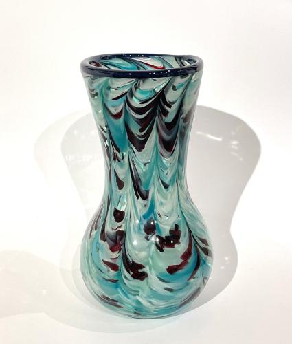 Painted Lady by AlBo Glass