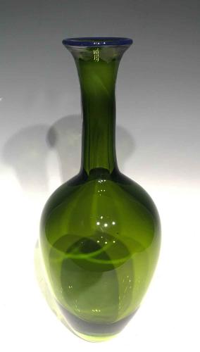 Long Neck Vase by AlBo Glass