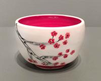 Small Cherry Blossom Bowl by Anne Egitto