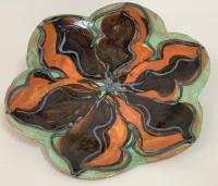 Flower Plates by Nancy Kramer Bovee