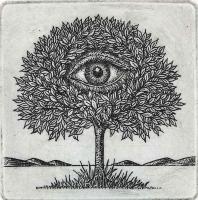 Eye in a Tree #542 by Volker Kuhn