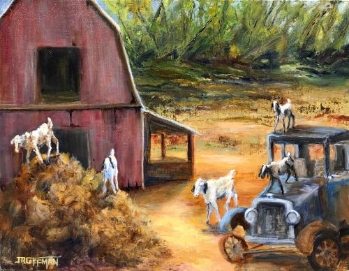 A Gathering of Goats by Jim Coffman