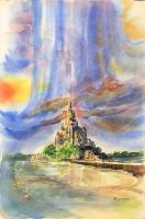 Mont St. Michel by Gene Ernst