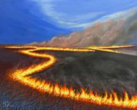 Flint Hills Burn by Louis Copt