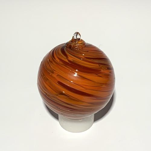 Festive Orb - Small by AlBo Glass