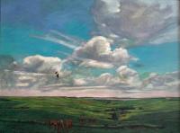 Cloud Shadows, Flint Hills by Barbara Waterman-Peters