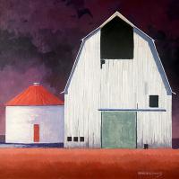 Barn & Grain Bin by Bruce Ediger