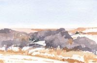 Flint Hills Snow by Barbara Waterman-Peters