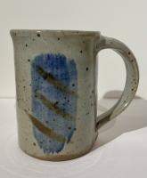 Mug with Blue Pattern by Greg Fallon