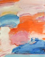 Orange Cloud #1 by Charlotte Nickel