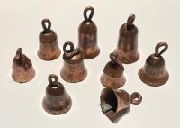 Forged Copper Bells by Artisan Jewelry
