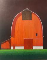 Red Barn, Dark Sky by Bruce Ediger