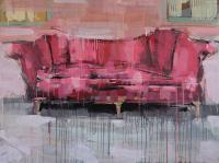 Pink Couch by Dean Kube