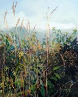 Misty Prairie Morning by Diana Werts