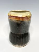Midnight Shino Vase by Linda Ganstrom