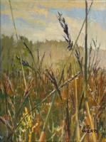 Through the Grasses: Sunrise #4 by Diana Werts