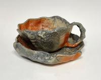Cup & Saucer by Linda Ganstrom