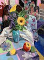 Still Life with Flowers by Brian Hinkle