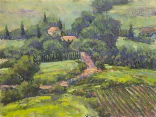 Provence View by Chris Willey