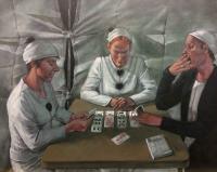 MWS: The Card Players (No Trump) by Barbara Waterman-Peters