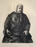 Bellows, George: Old Irish Woman by Estate Artwork