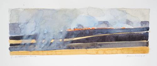 Prairie Burning V by Lisa Grossman