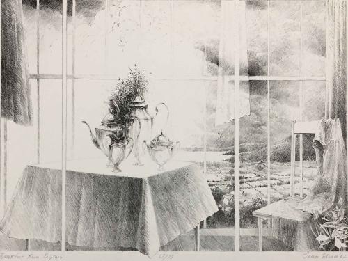 1982: Breakfast Room Triptych by James Munce by KSU Friends of Art