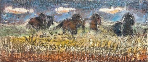 An Afternoon Prairie Run by Ann L. Carter