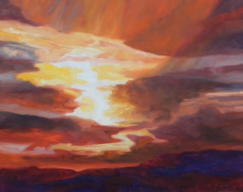 Blazing Sky by Carol McCall