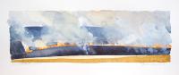 Prairie Burning III by Lisa Grossman