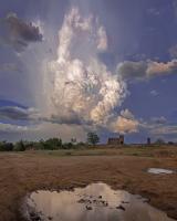 Coronado Castle Storm Background by George Jerkovich