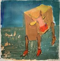 Cow III by Brenda Fox
