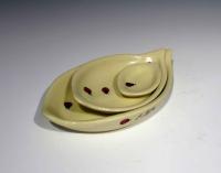 Nesting Ladybug Plates by Anne Egitto