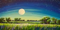 Midsummer Moonrise by Kristin Goering