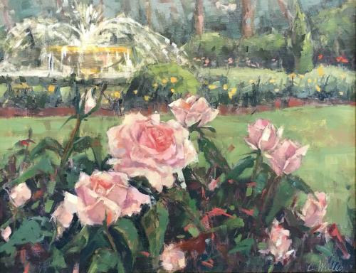 July Roses, Loose Park by Chris Willey