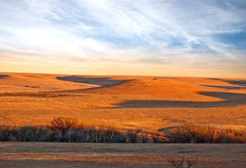 Chase County Sunset by Betsy Forcade