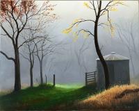 Foggy Morning by Anthony Benton Gude