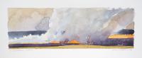 Prairie Burning VII by Lisa Grossman