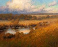 Prairie Pond Reflection by Kim Casebeer