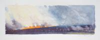 Prairie Burning IV by Lisa Grossman